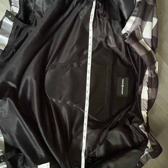 NWOT Road Armor Air Rider Mesh Armored Shirt SZ LARGE BLACK AND WHITE - Picture 14 of 14